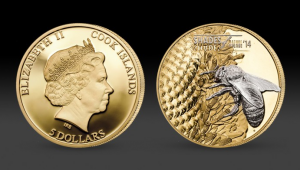 Strieborna pamätná minca Včela