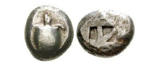 Prvá guľatá minca – Korytnačka z Holubieho ostrova