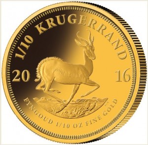 Investičná minca Krugerrand 2016