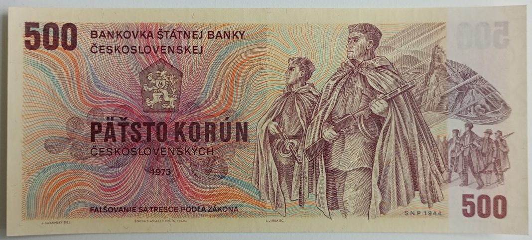 Bankovka 500 Kčs - SNP